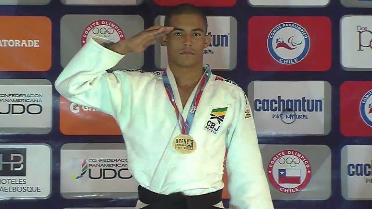 Diego Santos conquista o ouro e se torna bicampeão do Open Pan-Americano de Judô