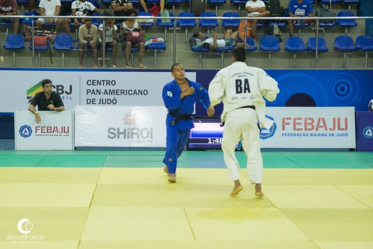 Diego Santos defende título no Campeonato Brasileiro Sênior de Judô 2018, em Lauro de Freitas