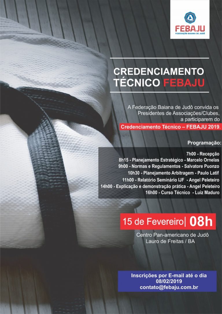 Inscrições seguem abertas para o Credenciamento Técnico 2019