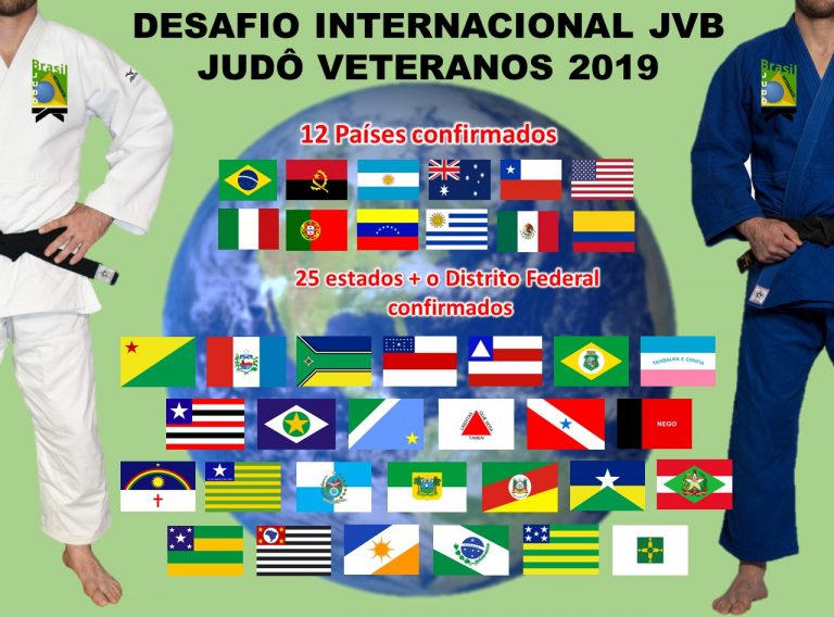 Desafio Internacional de Judô Veteranos movimenta seis cidades-sede na Bahia, em 2 de fevereiro