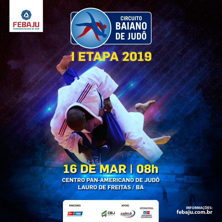 Fim de semana de 1ª Etapa do Circuito Baiano de Judô 2019!