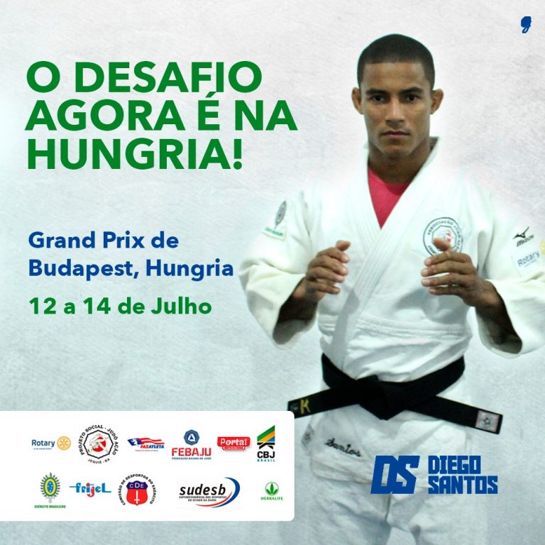 Judoca baiano disputa Grand Prix na Hungria
