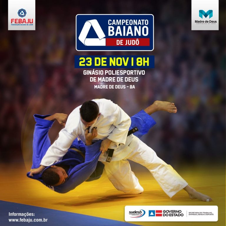 Campeonato Baiano de Judô acontece nesse sábado em Madre de Deus