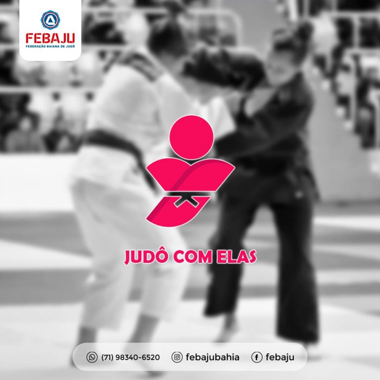 Febaju lança campanha “Judô com Elas”
