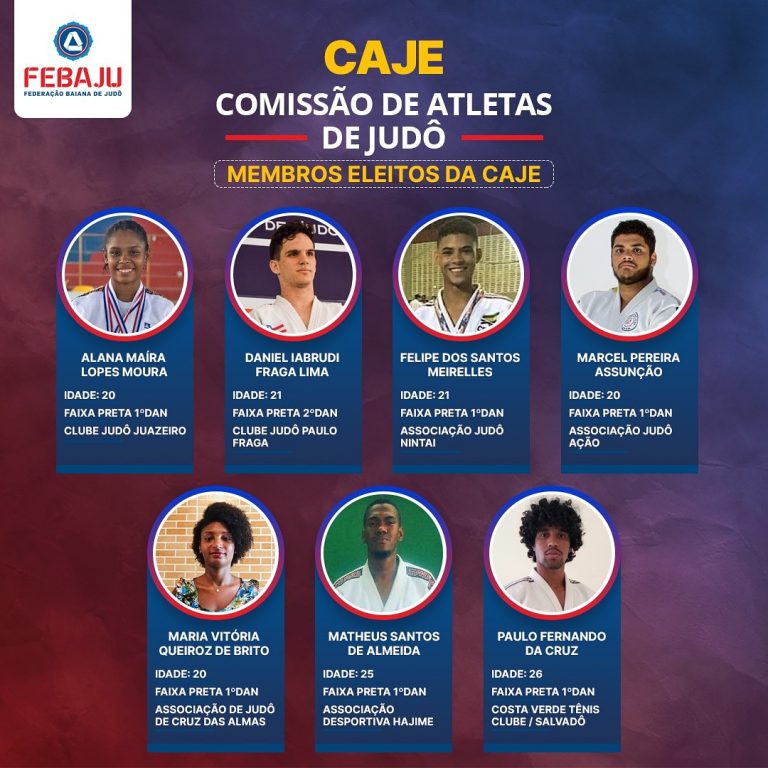 Conheça a Comissão de Atletas de Judô  da Bahia