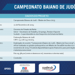 QUADRO – CAMPEONATO BAIANO DE JUDÔ – MADRE DE DEUS 2019
