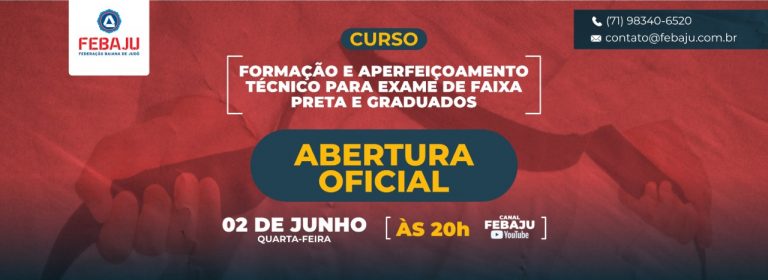 Vai começar o Curso de Formação e Aperfeiçoamento Técnico para Exame de Faixa Preta e Graduados!! 🚀🚀🥋🥋