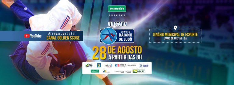 Febaju promove terceira etapa do Circuito Baiano de Judô – Unimed em Lauro de Freitas