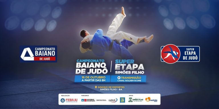 Inscrições para Super Etapa do Campeonato Baiano de Judô em Simões Filho estão abertas