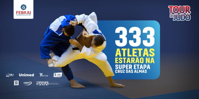 Super Etapa de Judô Cruz das Almas acontece nesse sábado