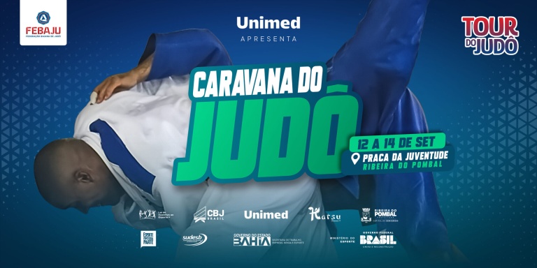 Caravana do Judô Unimed chega em Ribeira do Pombal