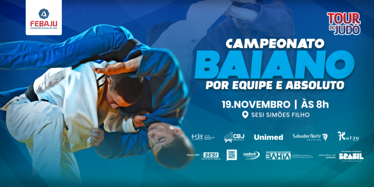 Campeonato Baiano de Judô por equipes e Absoluto acontece em Simões Filho