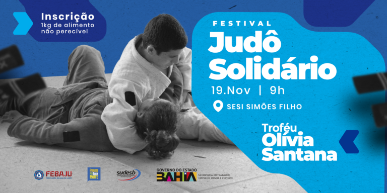 Judô Solidário acontece em Simões Filho