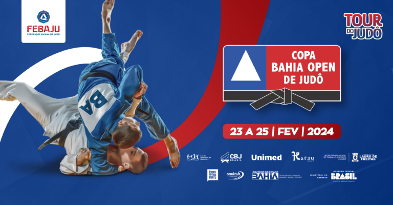 Febaju anuncia inscrições para Copa Bahia Open de Judô 2024