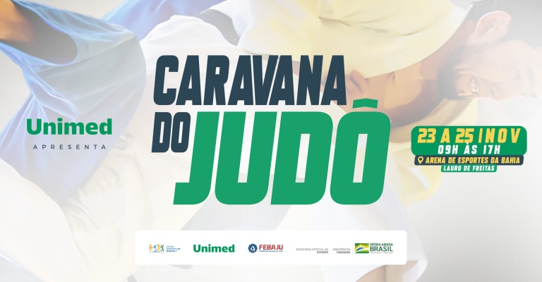 Febaju promove Caravana do Judô Unimed em Lauro de Freitas