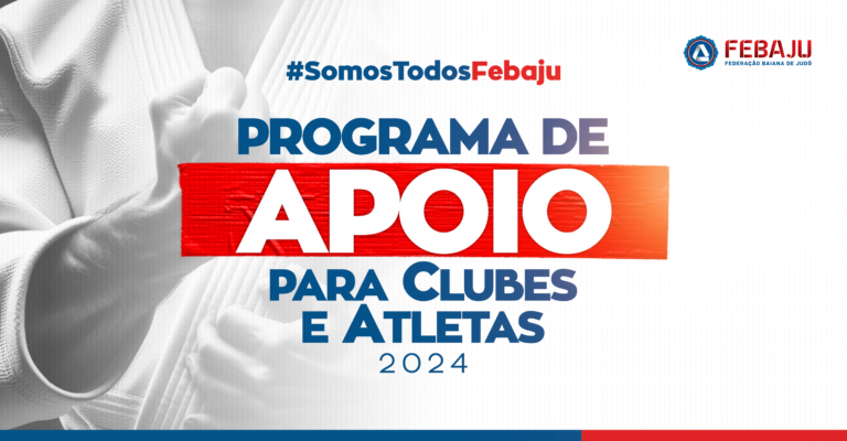 Febaju divulga continuidade de programa de incentivo para atletas e Clubes