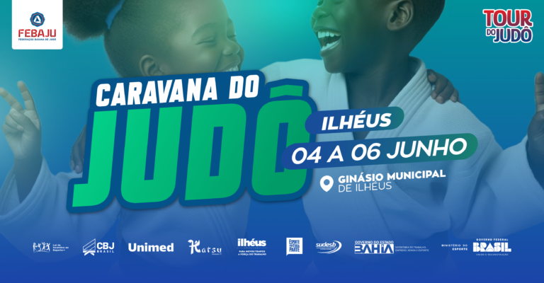Febaju promove Caravana do Judô em Ilhéus