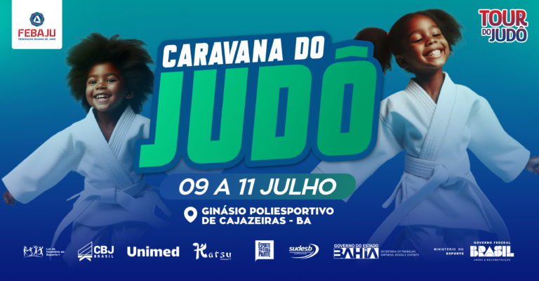 Febaju promove Caravana do Judô em Salvador