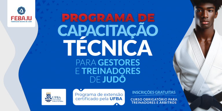 Febaju anuncia implantação Programa de Capacitação Técnica para Gestores e Treinadores de Judô