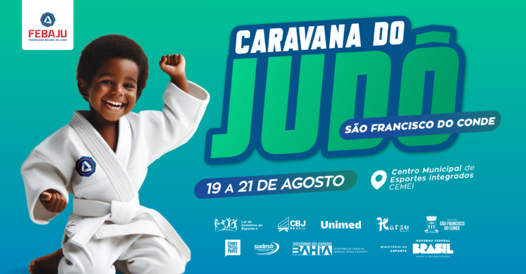 Febaju promove Caravana do Judô em São Francisco do Conde