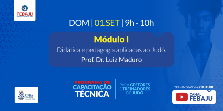 Febaju promove módulo 1 do Programa de Capacitação Técnica para Gestores e Treinadores de Judô