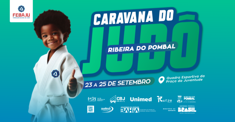 Febaju promove Caravana do Judô em Ribeira do Pombal