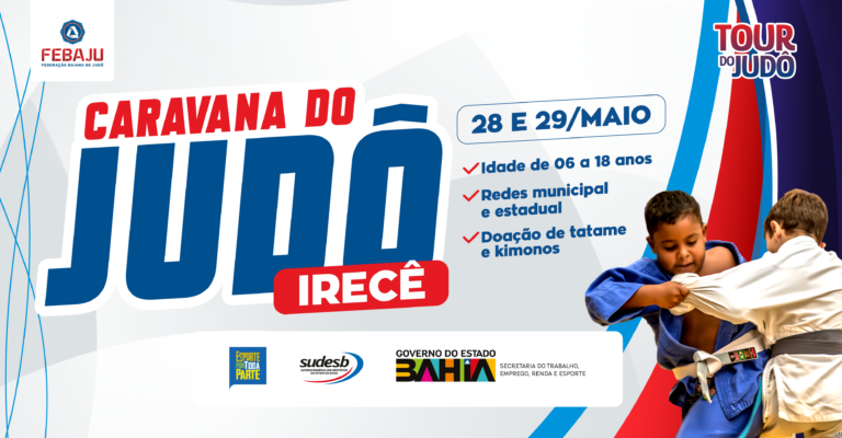 🎌 Irecê se prepara para receber a Super Etapa de Judô!