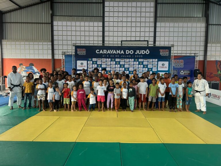 Caravana do Judô promove inclusão, cidadania e dias memoráveis em Castro Alves (BA)