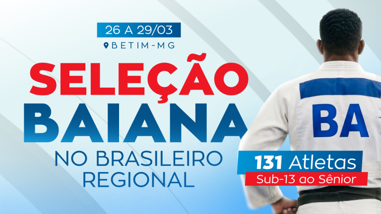 A Federação Baiana de Judô marca presença com força no cenário nacional!